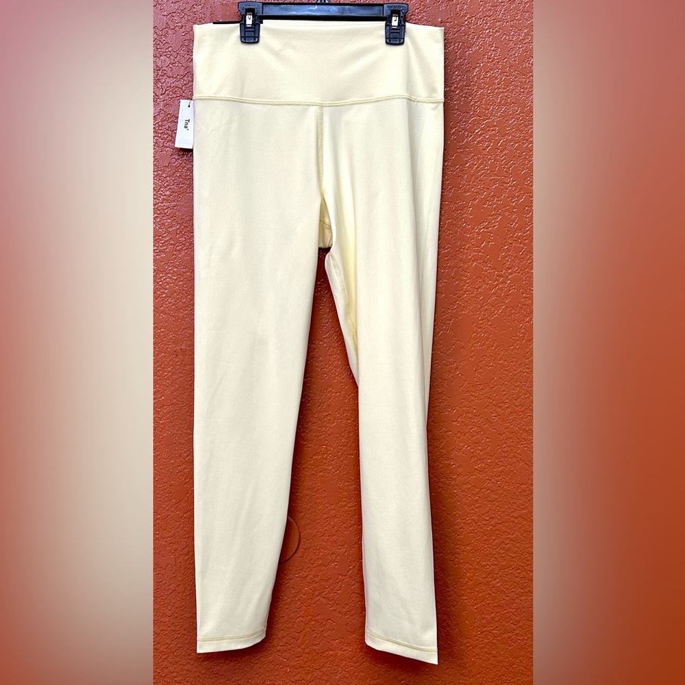 TNA Slick Hi Rise Lemonade Leggings NWT